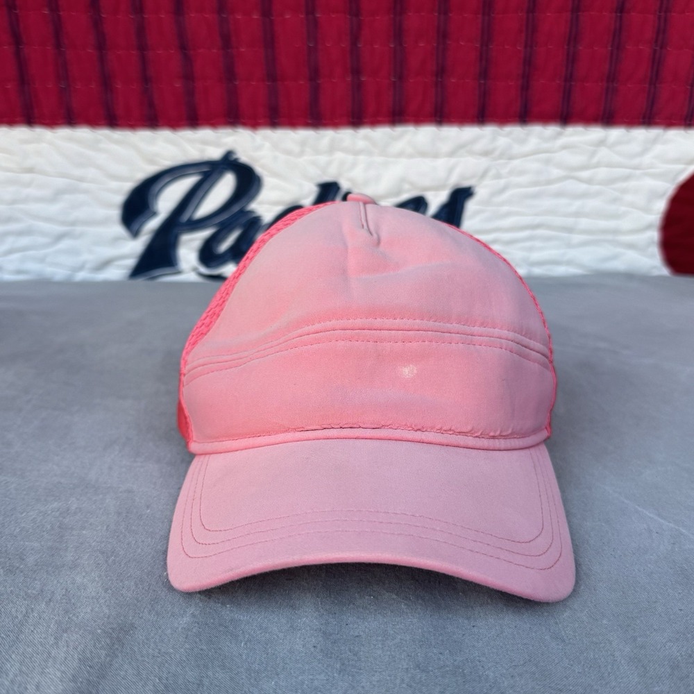 Lululemon‎ Dash and Splash Cap II NWT GLSY Glossy Pink O/S Hat Mesh Adjustable